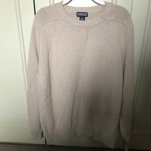 Beige Lands end sweater